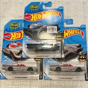 Batman TV Series Batmobile Hotwheels cars